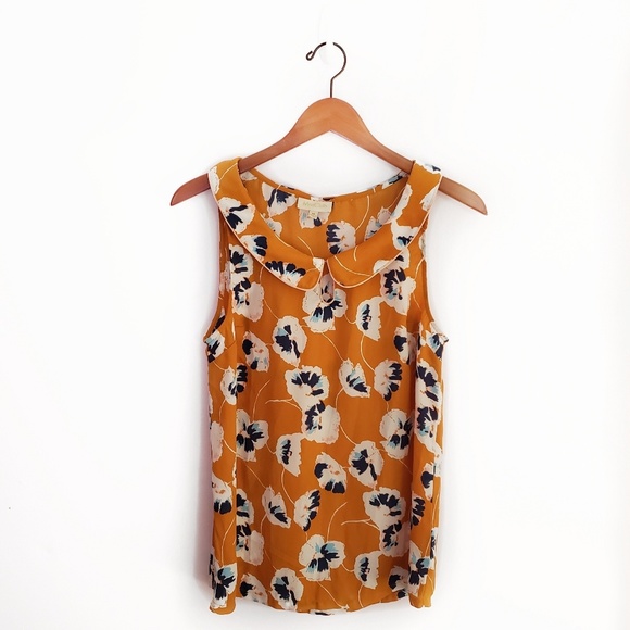 Modcloth Tops - ModCloth Just as Imagined Mustard Top Size Medium